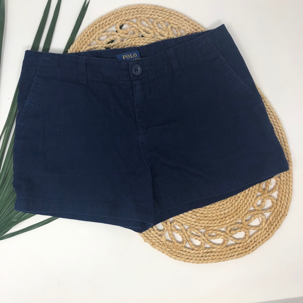 Polo Ralph Lauren Girls Classic Chino Shorts Sz 12